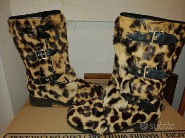 Stivale dopo sci  in ocelot