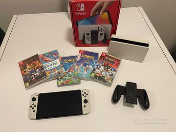 Nintendo Switch Oled Biaca - Come nuova