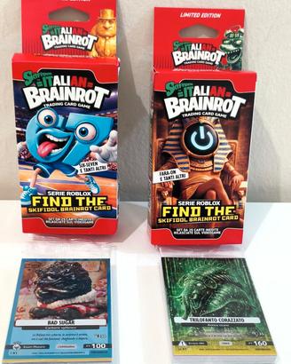 Set 2 Box Serie Roblox Brainrot Six-Seven e Fara-O