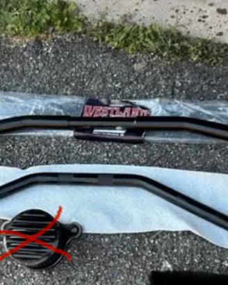 numero due drag bar per sportster. Manubrio Harley