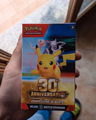 Pokemon BOUNDLE 30° anniversario SEALED 