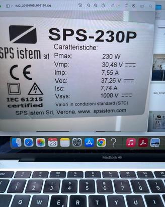 kit fotovoltaico usato