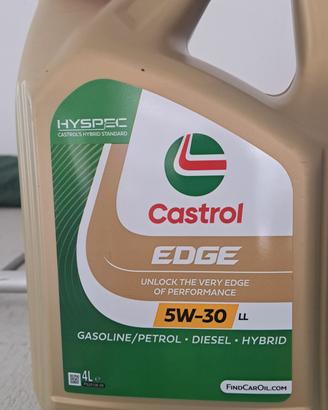 12 LITRI olio Castrol EDGE 5W-30 LL