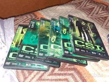 3 stagioni DVD CSI crime scene investigation