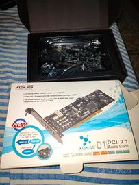 Scheda audio Asus xonar d1 pci 7.1 