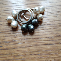 Tris anelli argento 925_ n.10 dita sottili