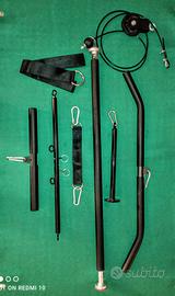 Attrezzi palestra in casa o all'aperto 