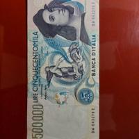Rarissima Banconota da 500 mila lire