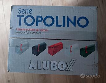 Cassetta Postale per esterni serie Topolino ROSSA