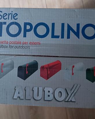 Cassetta Postale per esterni serie Topolino ROSSA