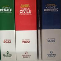 kit codici Nel diritto Editore 2022 più addenda