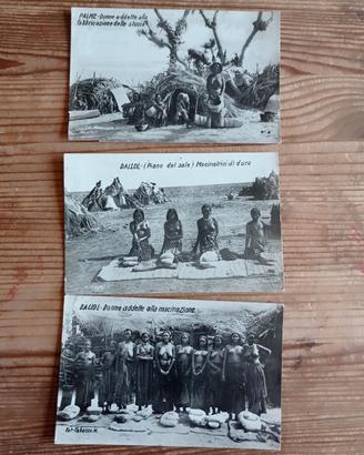 antiche cartoline di  donne eritree