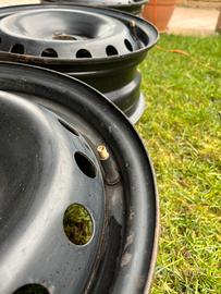 Cerchi in ferro grande punto