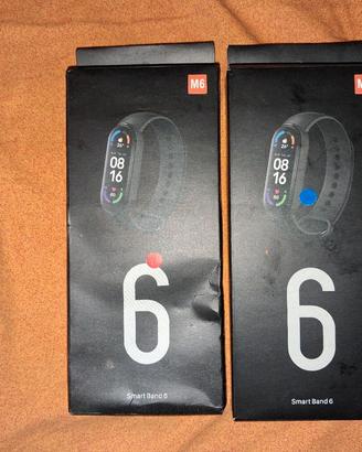 2 smartwatch xiaomi band 6 praticamente nuovi 