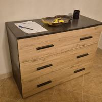 cassettiera e comodini