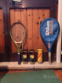 1 RACCHETTA DA TENNIS WILSON GRAPHITE, 1 RACCHETTA