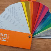 Mazzetta colori RAL K5 Classic 216 colori