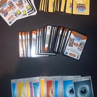 Pokémon, 134 codici misti + 53 energie miste