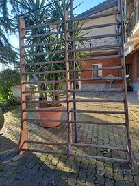 Spalliera svedese in Legno Vintage 