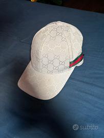 Cappello Bianco Gucci