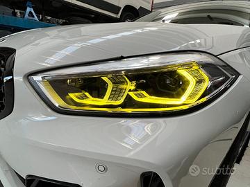 BMW serie 1 modulo DRL led diurni gialli