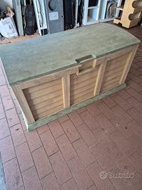 Baule in resina per esterno