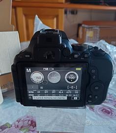 Nikon d5500 con obiettivi 