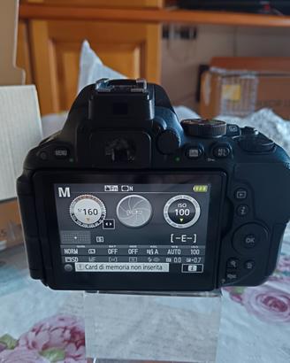 Nikon d5500 con obiettivi 