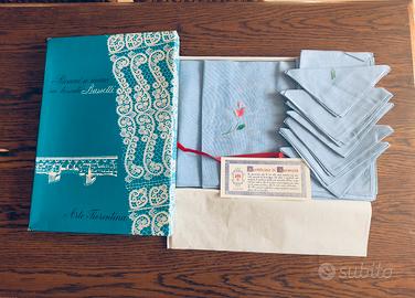 Splendida tovaglia Bassetti con scatola e garanzia