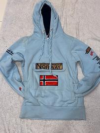 Felpa Geographical Norway azzurra - Taglia S
