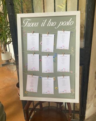 tableau mariage