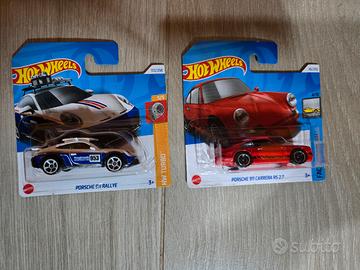 Hot Wheels Porsche 911 Rallye + Carrera RS