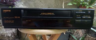 sinudyne videoregistratore VHS 4 testine