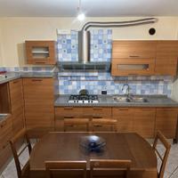 🏠 Cucina Lube angolare con tavolo e frigorifero