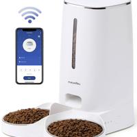 FUKUMARU Distributore Automatico Cibo Gatti, 4L Di