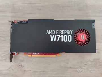 Scheda Video Amd Firepro W7100 8gb Workstation 