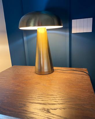 Coppia lampade in metallo oro NUOVE