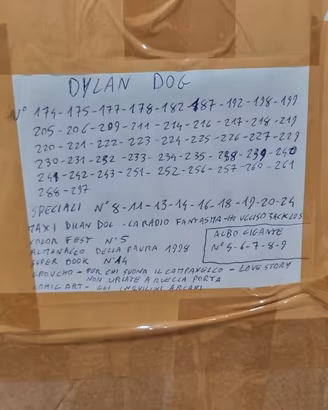 Collezione incompleta Dilan Dog