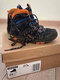 Scarponi da montagna impermeabili vibram bambino