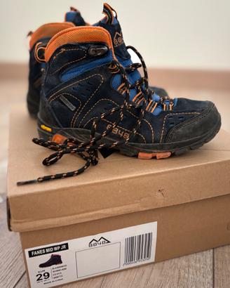 Scarponi da montagna impermeabili vibram bambino