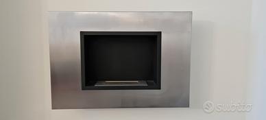 caminetto a parete bioetanolo