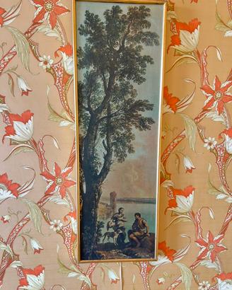Quadro pannelo  D. Roberti poliografo di stato