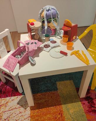 Set Cucina Bambino Tavolo Sedie
