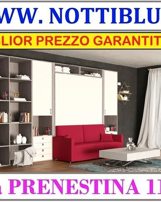 Letto a Scomparsa SOFA’ 2 piazze MATERASSO OMAGGIO