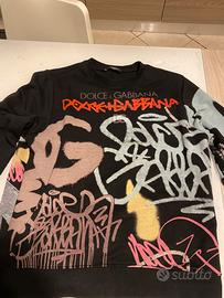 felpa dolce & gabbana graffiti