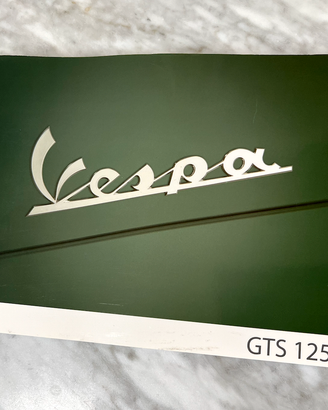 Manuale di uso e manutenzione Vespa GTS 125