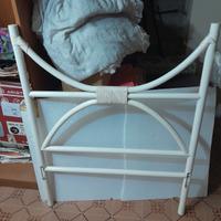 Lettino singolo cm. 200x100 in rattan 