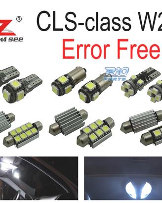 KIT 27 LAMPADE LED INTERNE MERCEDES CLS W219 C219 