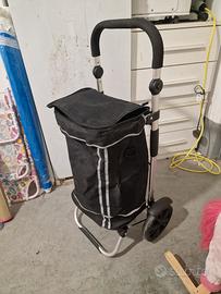 carrello porta spesa pieghevole.