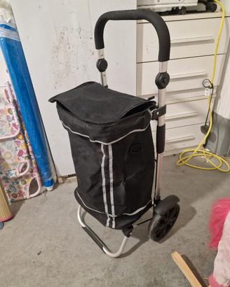 carrello porta spesa pieghevole.